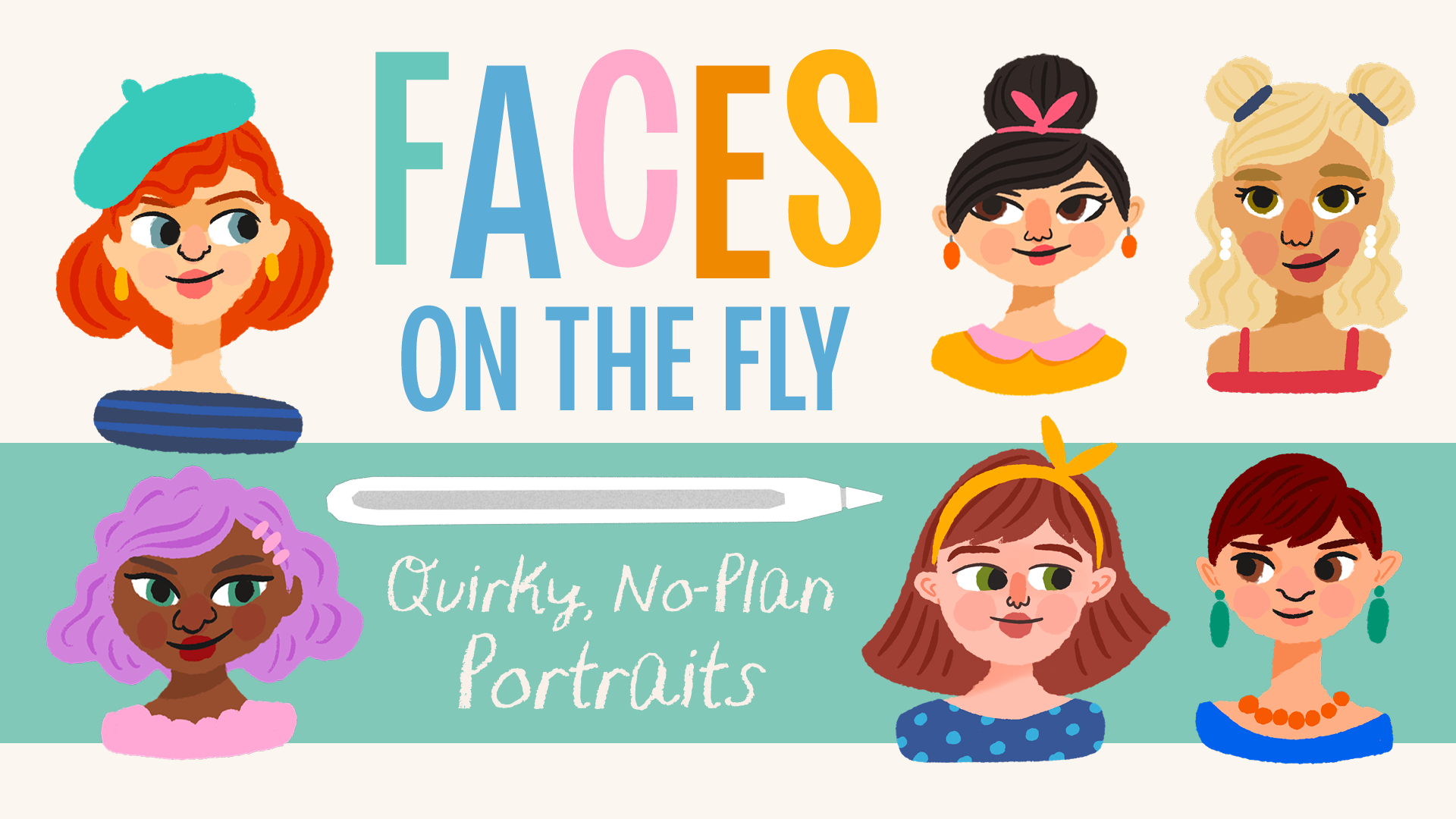 Faces on the Fly: Quirky, No-Plan Portraits