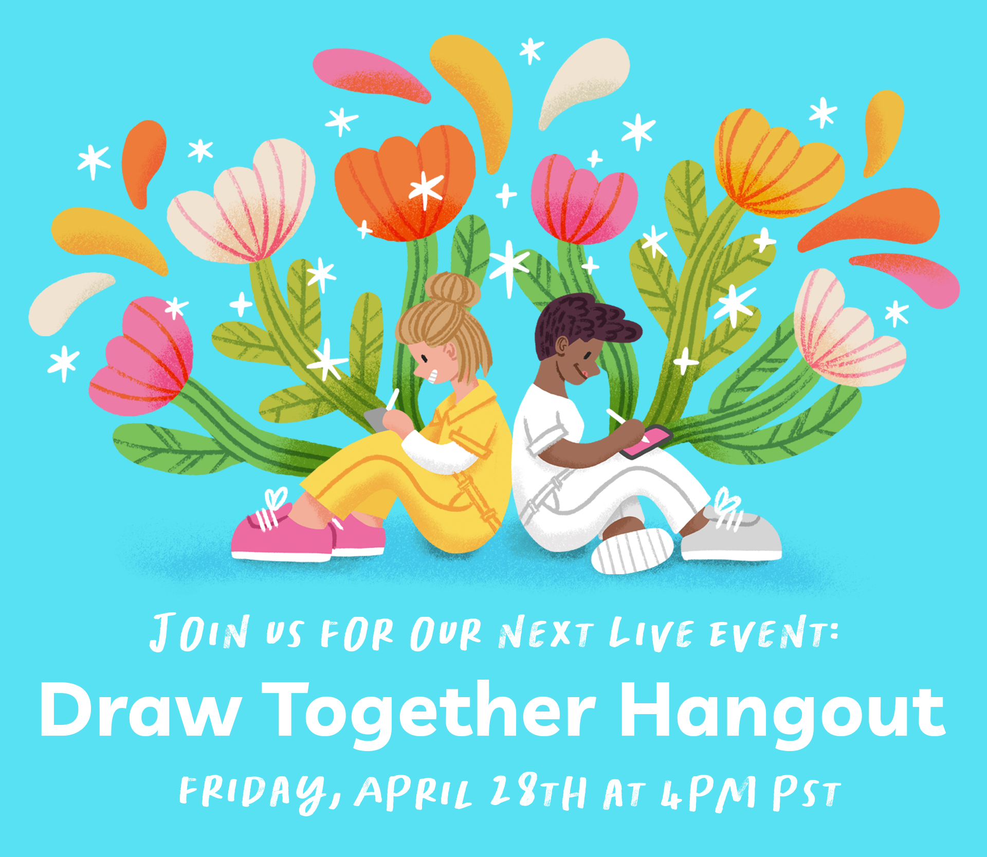 Draw Together Hangout - April